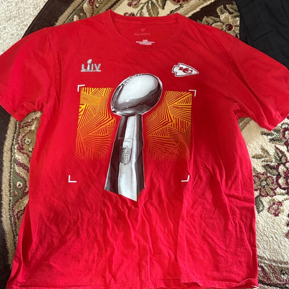 Chiefs Red Super Bowl LIV T-Shirt